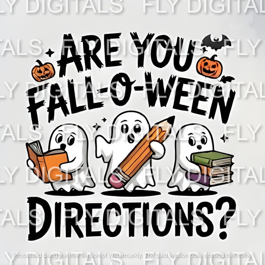 Are You Fall-o-Ween Directions? – Halloween Digital Download